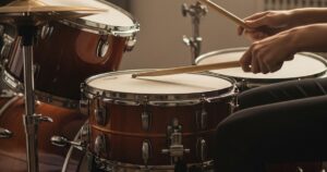 Aula de bateria para iniciantes: coordenação e batidas rock