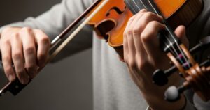 Aula de violino iniciante: afinação, postura e arco na prática